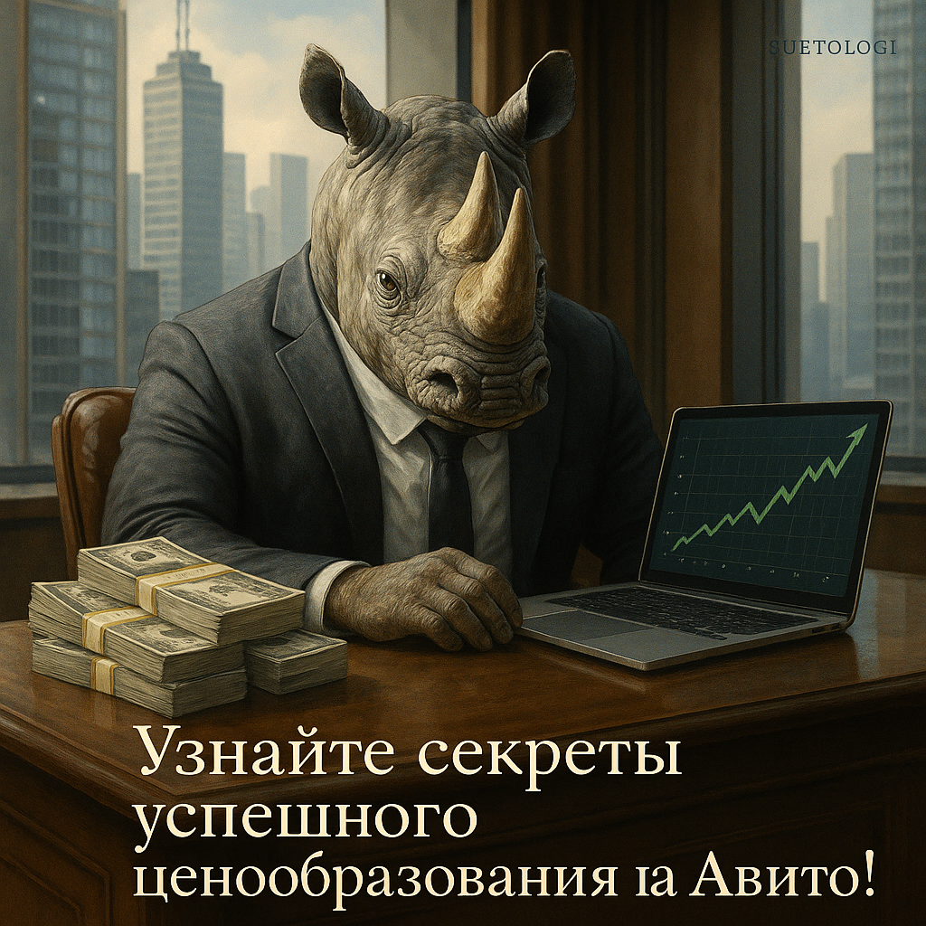    Как повысить ценообразование на Авито Суетолог