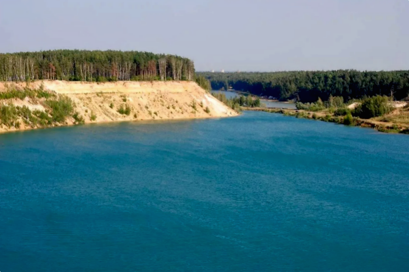 Вид на Люберецкий карьер сегодня