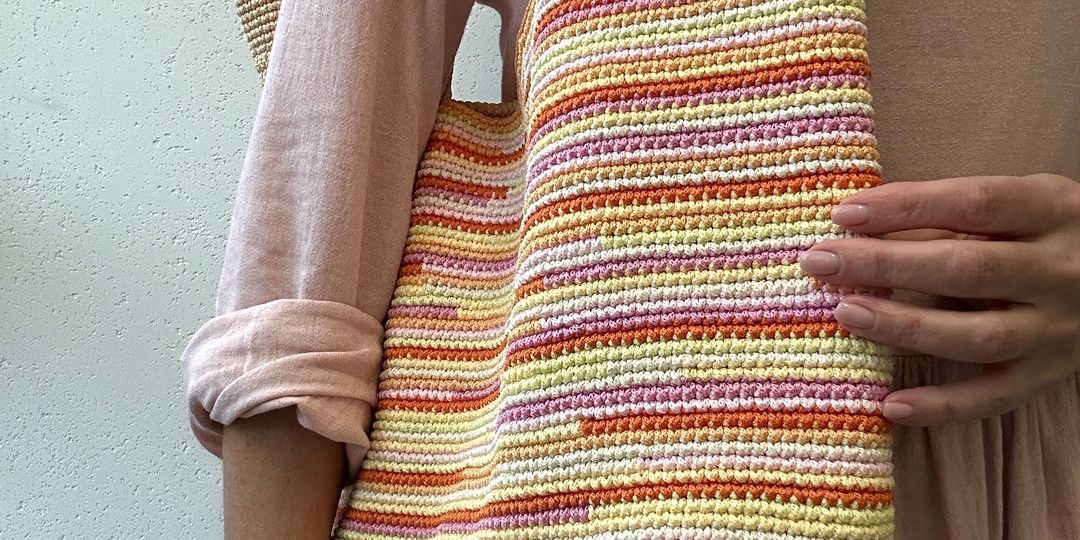 Я связала свою самую большую сумку