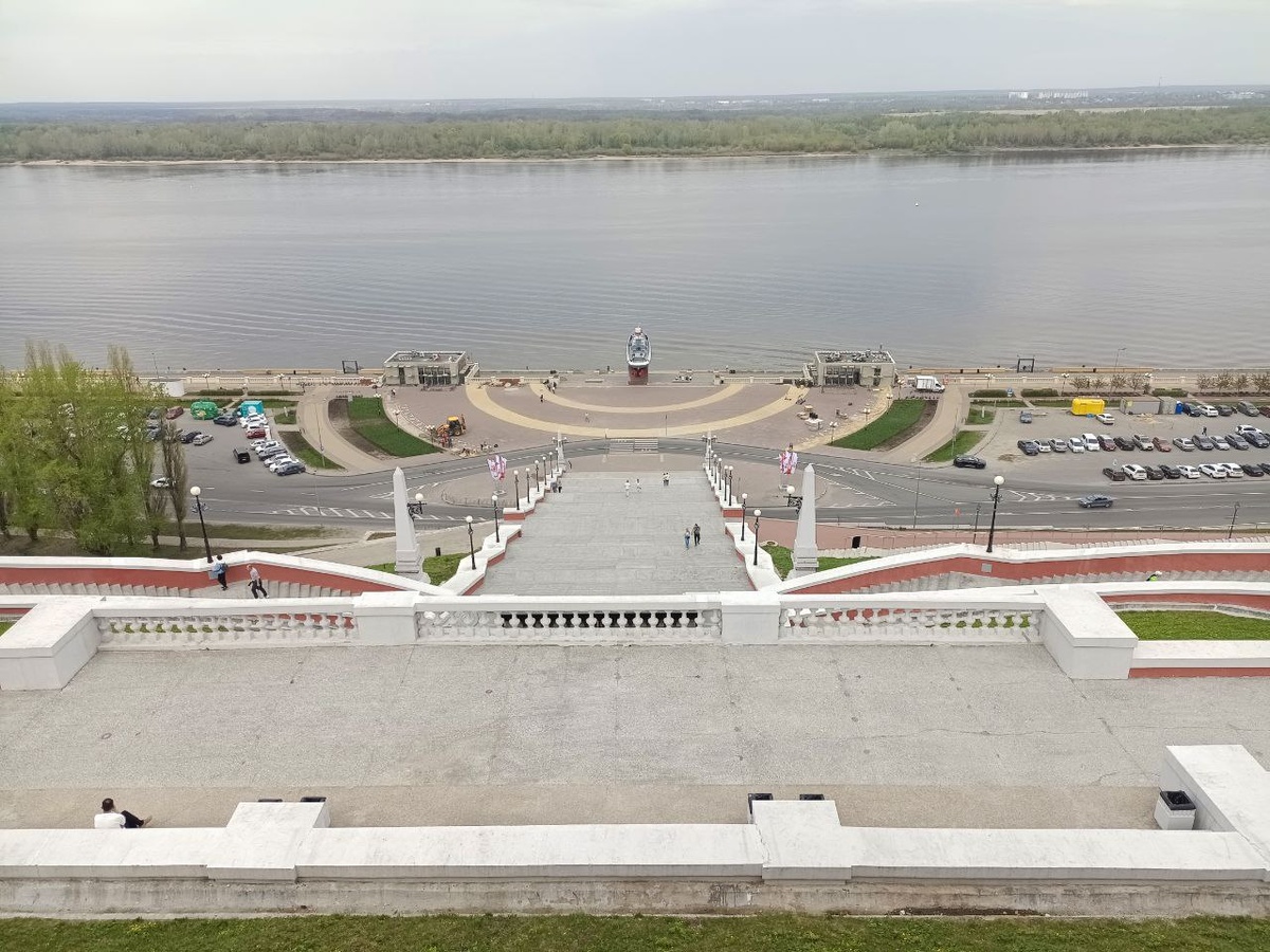  фото автора. Чкаловская лестница. Нижний Новгород