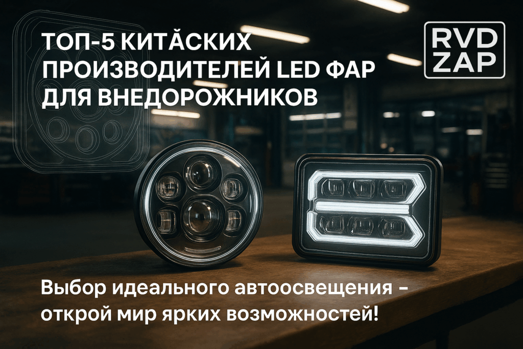    Лучшие китайские бренды LED фар для внедорожников admin