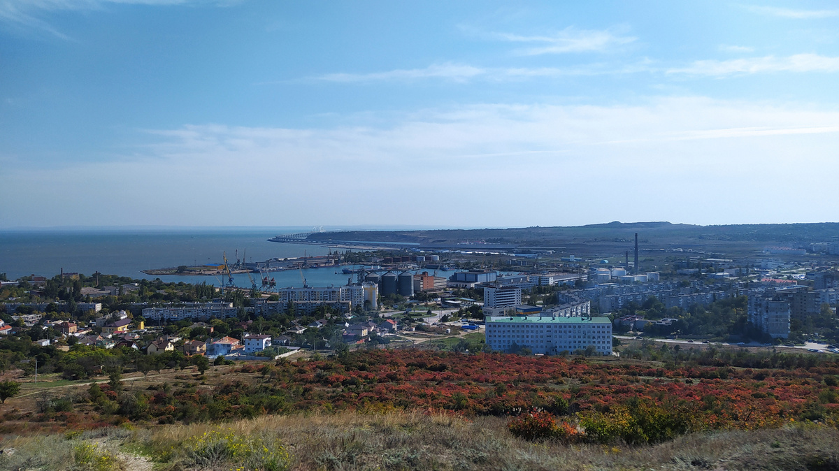 Крым, Керчь, вид с горы Митридат