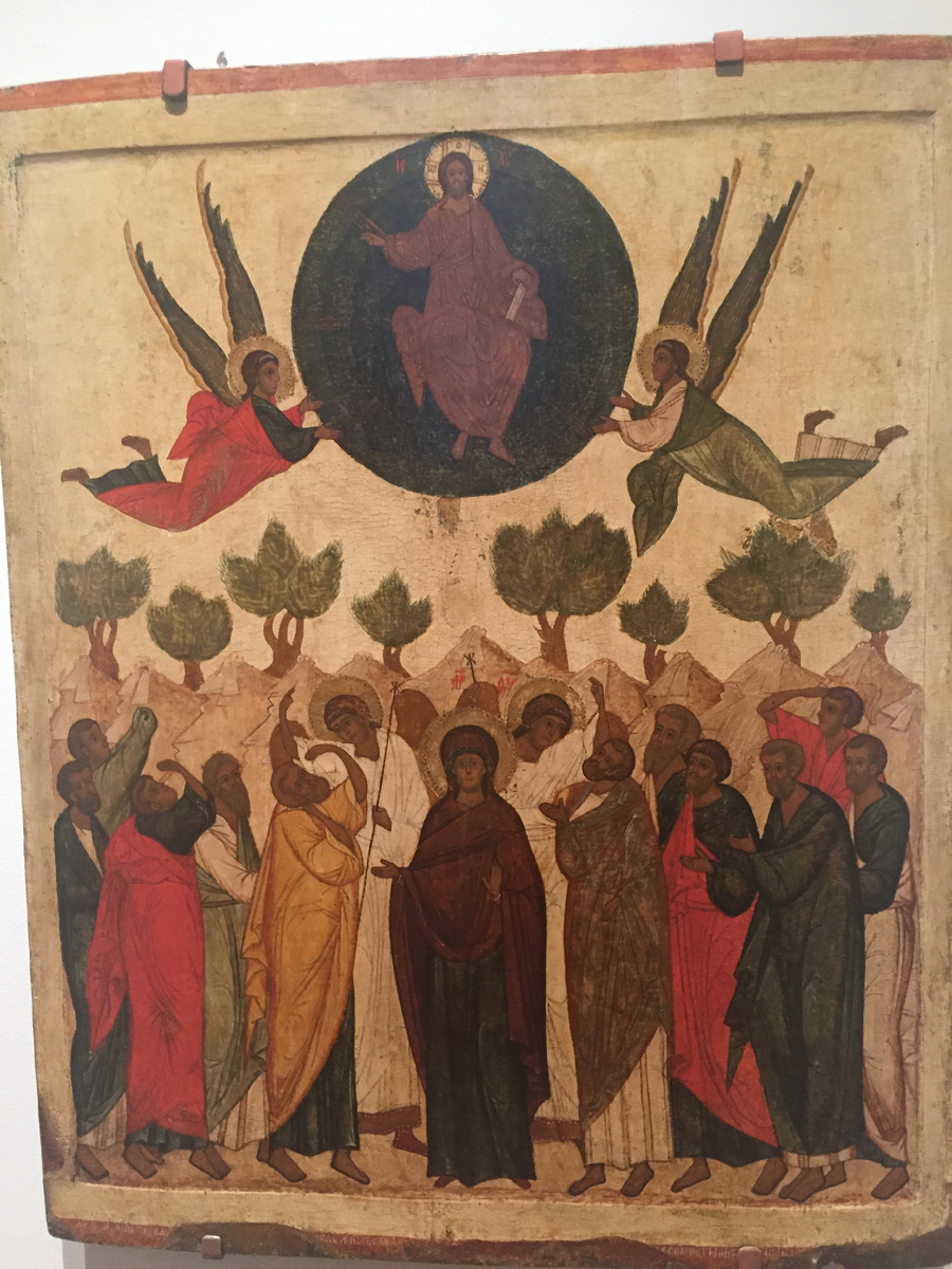 1543. Новгород. Дерево, левкас, темпера, золочение