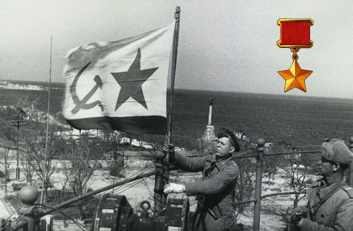 Освобождение Севастополя, 1944 год, фото: Евгений Халдей