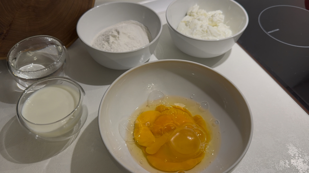 Соединение всех ингредиентов 