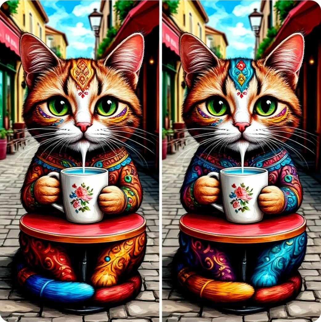 НАЙДИ 5 ОТЛИЧИЙ