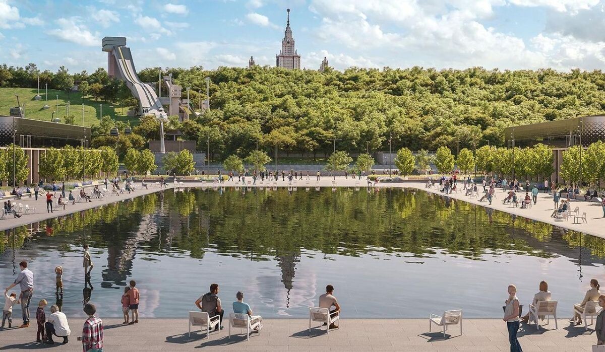     Проект фонтана. Источник: mos.ru Автор фото: Пресс-служба Мэра и Правительства Москвы