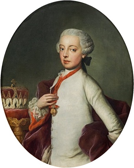 Неизвестный художник круга И. Цоффани «Портрет эрцгерцога Иосифа»