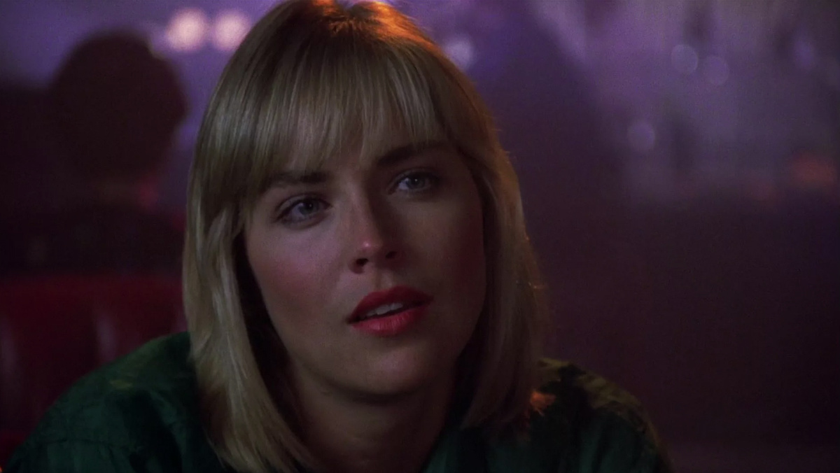 Шарон Стоун в фильме "Джексон Мотор" (1988)