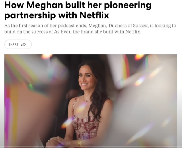 Меган Маркл: западные блоггеры торопятся похоронить бренд «As Ever». Уж не торопятся ли они?