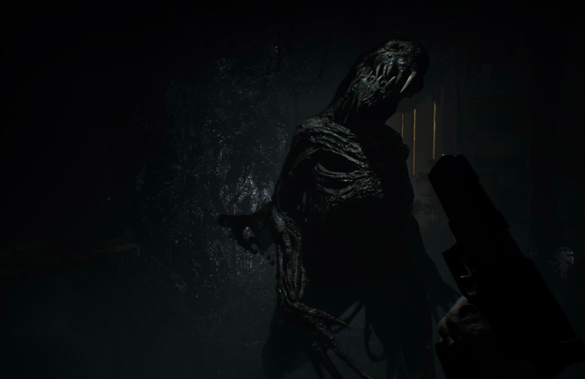 Скриншот из игры "Resident Evil 7: Biohazard"