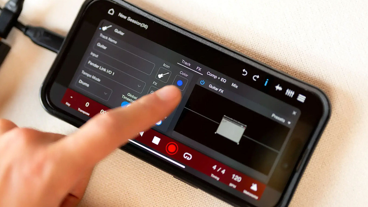 Интерфейс мобильной версии программы
