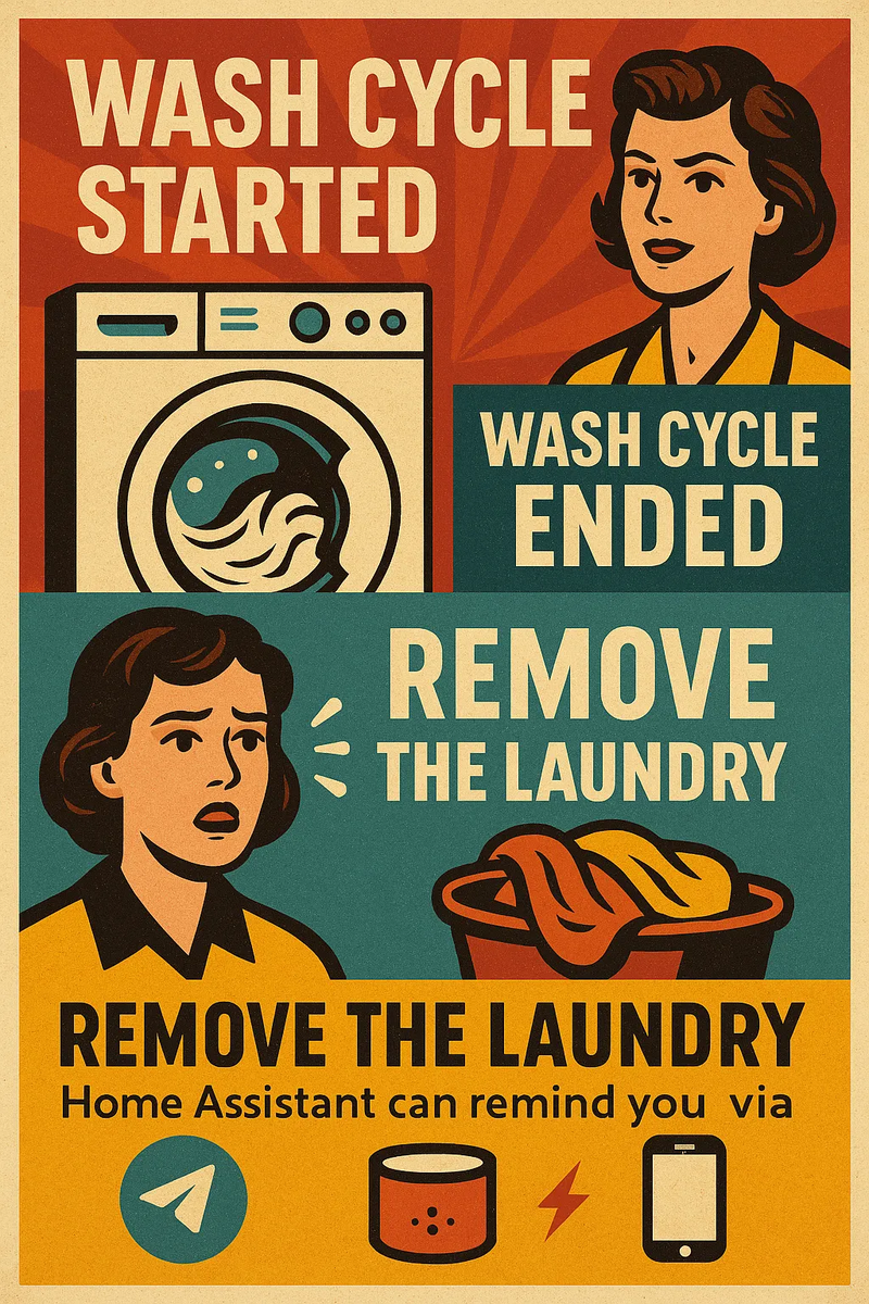 Так ии видит напоминания про стирку