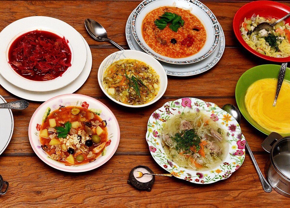 Разнообразные супы от компании "Маша Рядом"