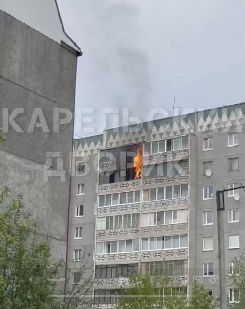    Фото: скриншот с видео очевидцев / телеграм-канал Карельский дворик