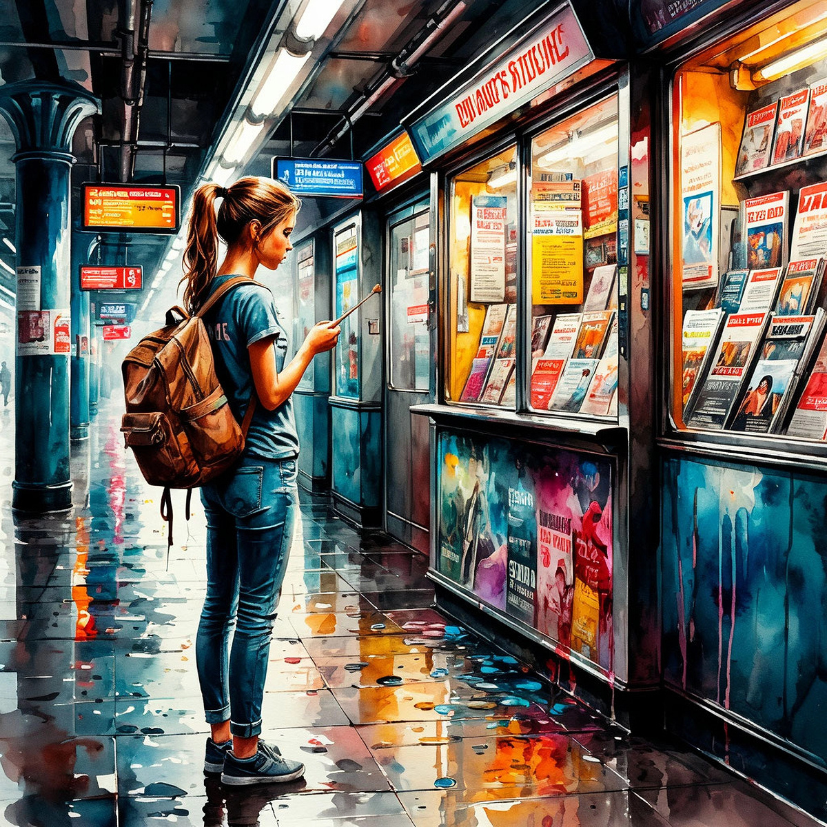 Иллюстрации к своим рассказам генерирую сама в Шедевруме