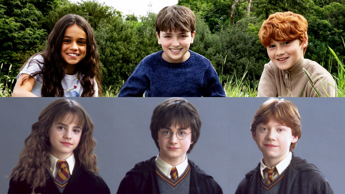 Гермиона, Гарри и Рон