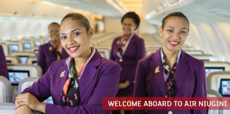 Кадр из рекламного видео Air Niugini. (AIr Niugini)