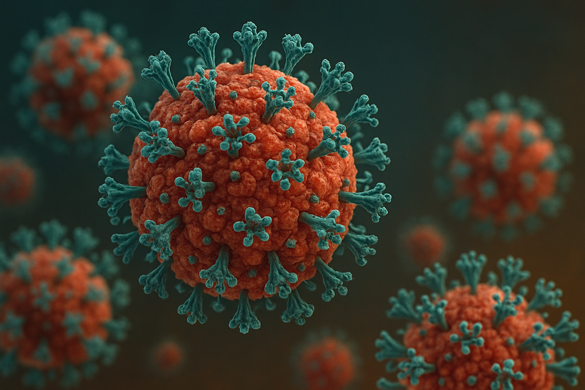 Чикунгунья — вирусная инфекция. Фото: создано в DALL·E 3 (OpenAI)