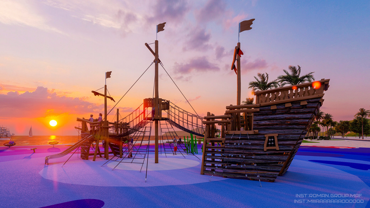 3D-визуализация «Загадки моря»