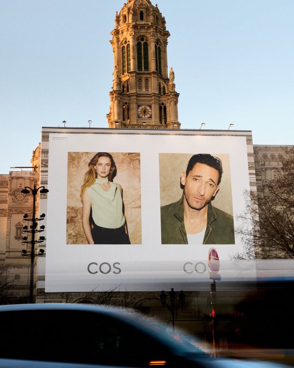    Эдриан Броуди и Рианна Ван Ромпей в кампейне Cos@cosstores