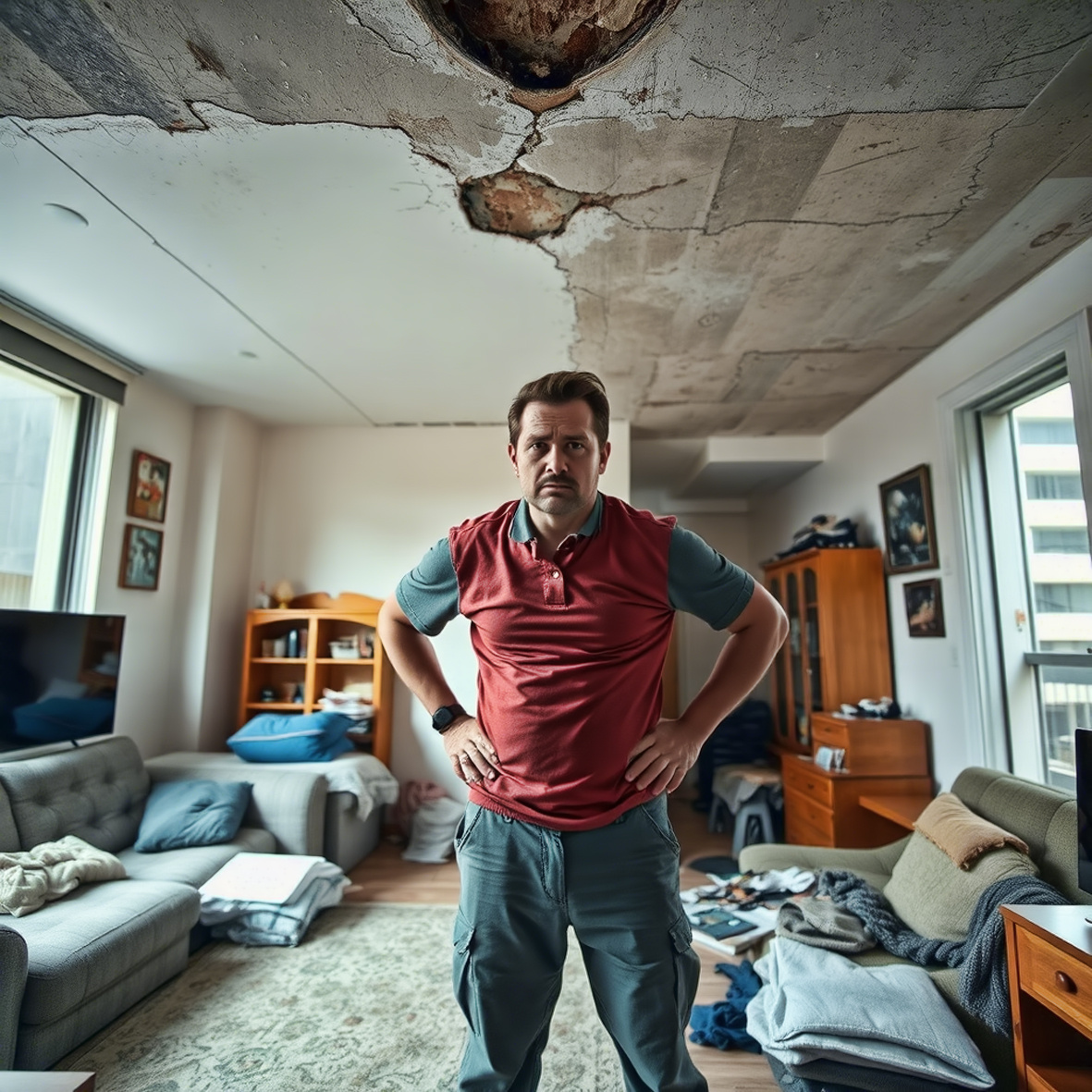 Я не ругаюсь с соседями. Во‑первых, у них дрель. Во‑вторых, у них, судя по звуку, перфоратор, молоток и пять электропил