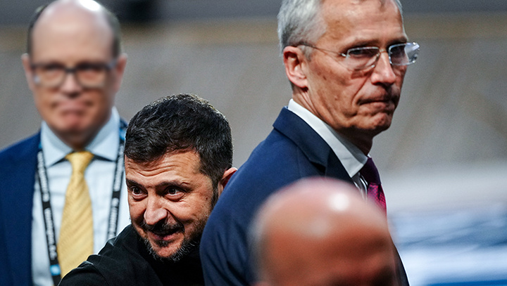    Иногда и Столтенберг говорит правду: нечего будет на Украине восстанавливать... Фото: Kay Nietfeld/dpa/Global Look Press