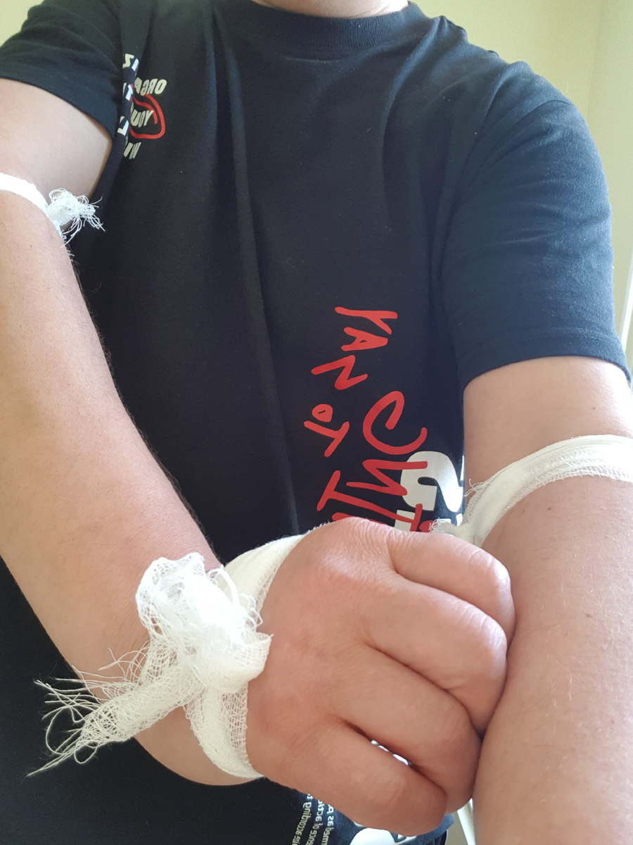 А теперь, конкурс "мумия"