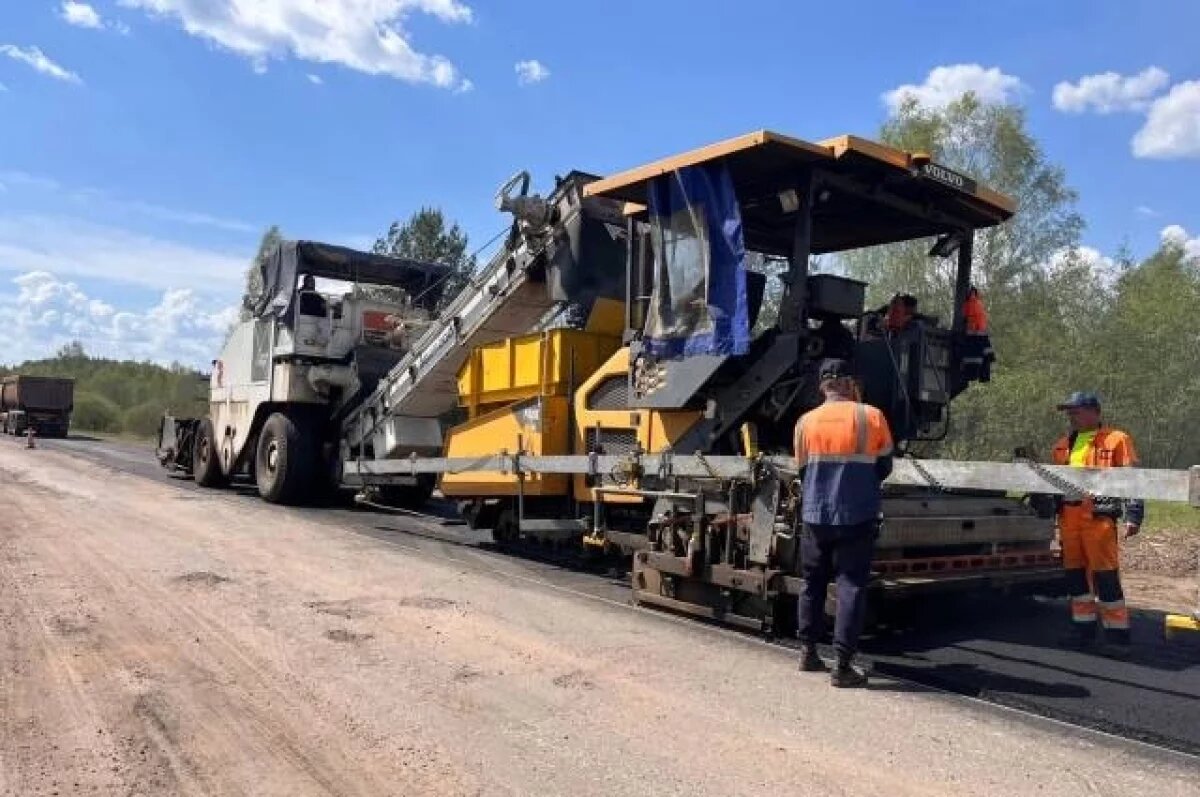    На границе Тверской и Московской областей отремонтируют 18 км трассы