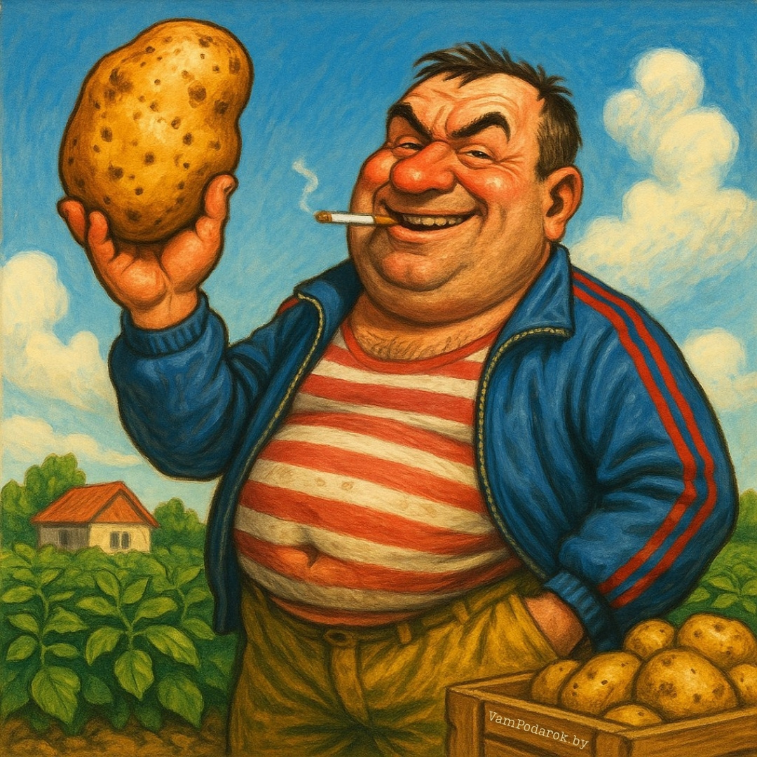 "Международный день картофеля" – открытка