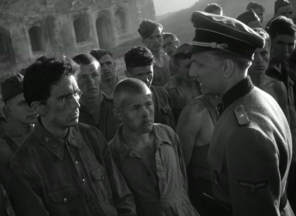 Кадры из фильма «Судьба человека» (1959 год; производство СССР. Режиссер – Сергей Фёдорович Бондарчук. Авторы сценария – Юрий Борисович Лукин и Фёдор Фёдорович Шахмагонов)