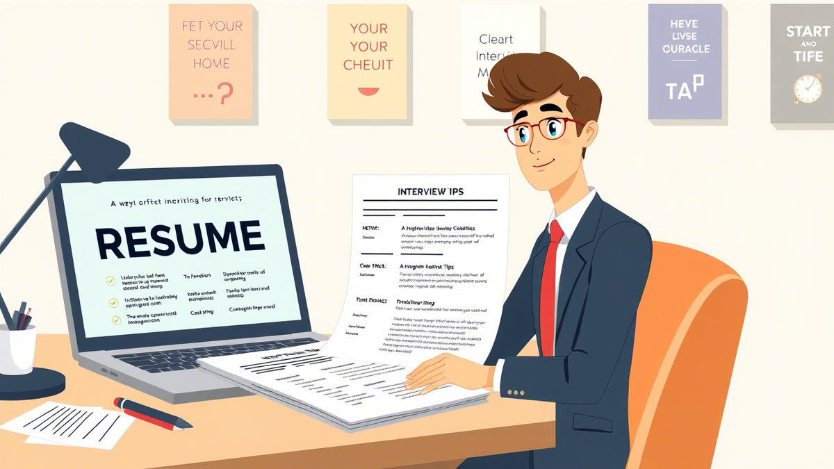 Советы по написанию резюме и прохождению собеседований