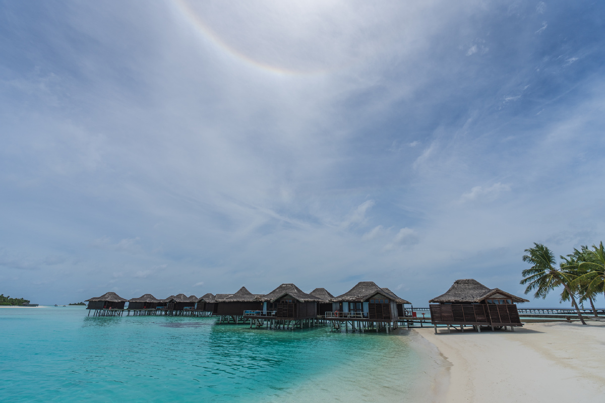 Вот так выглядит день на Мальдивах. Фото автора