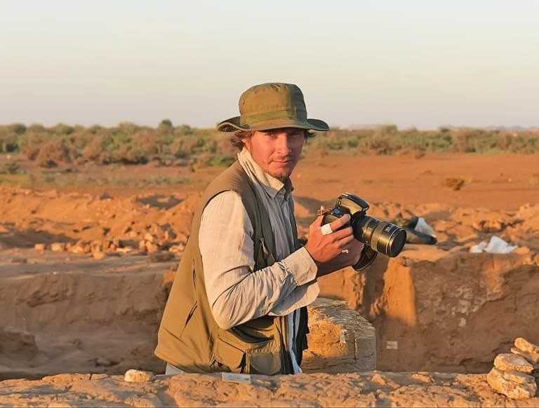 Археолог Максим Лебедев