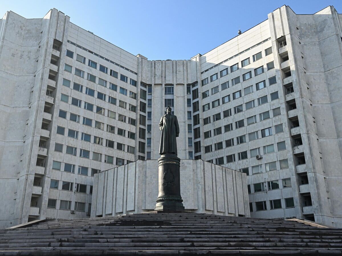    Штаб-квартира Службы внешней разведки России в Москве© РИА Новости / Станислав Красильников