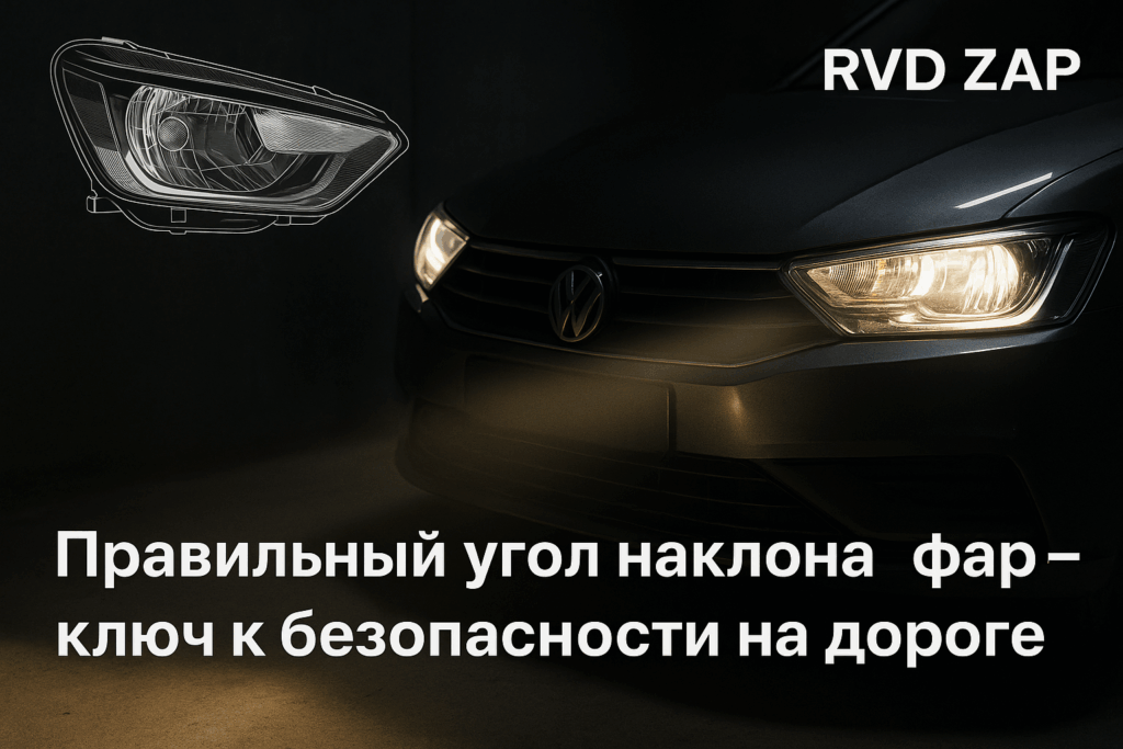    Воздействие угла наклона фар на дорожную видимость admin