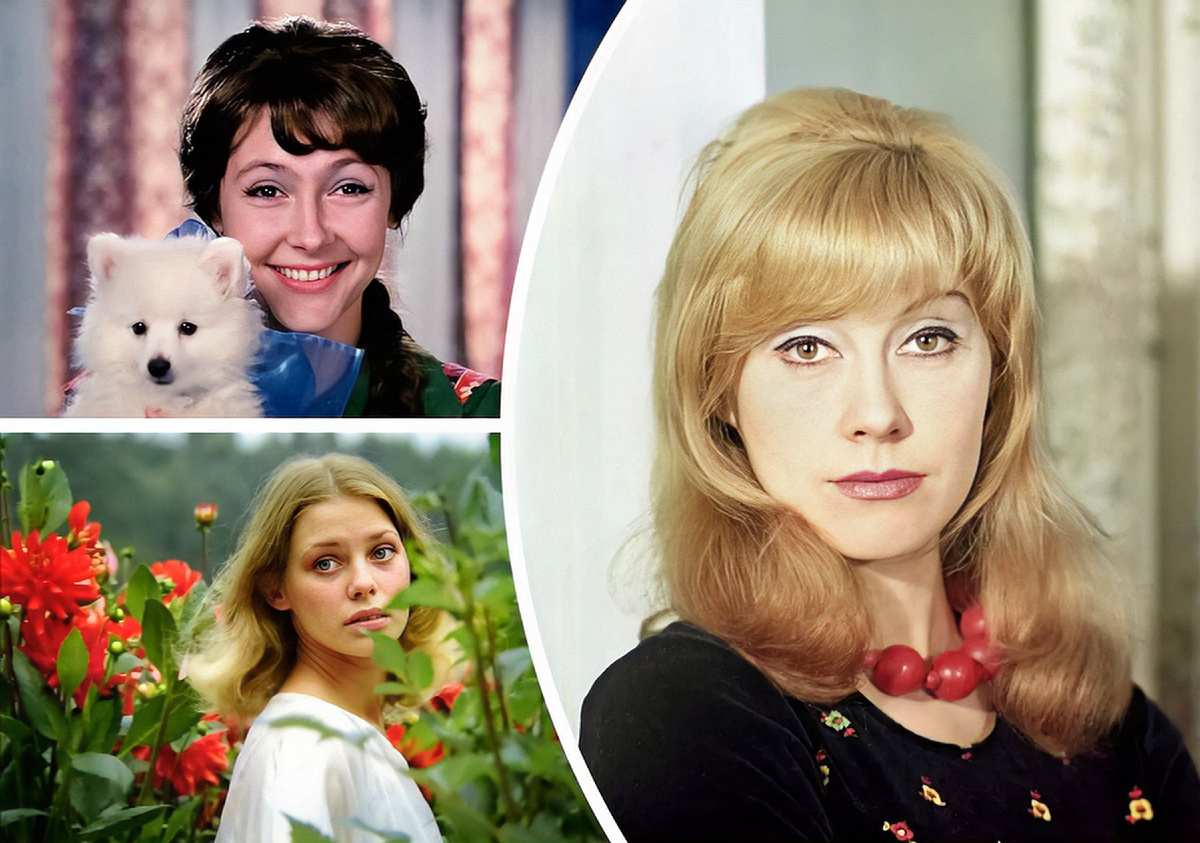 мой фотоколлаж - Тест: Узнаете ли вы актрису по двум кадрам из советского фильма?