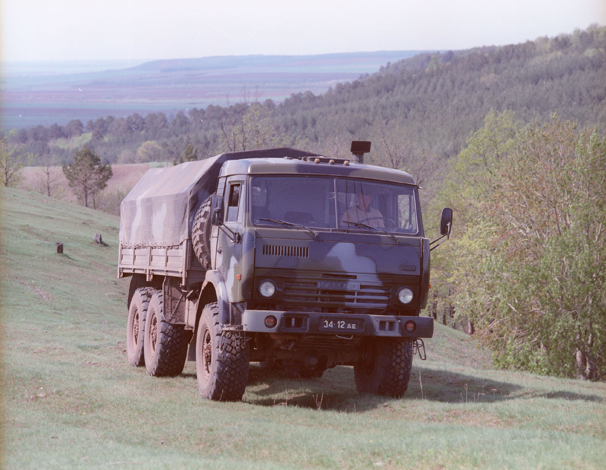 Опытный образец КАМАЗ-5350. Конец 1980-х годов.
