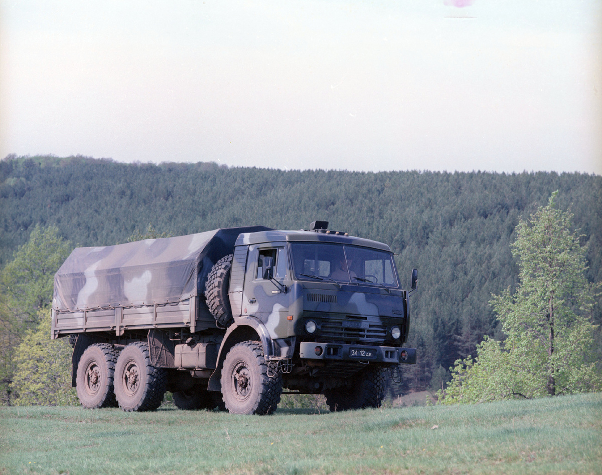 Опытный образец КАМАЗ-5350. Конец 1980-х годов.