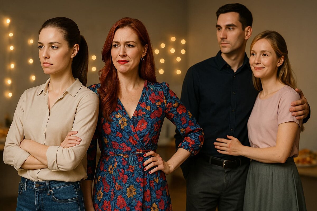 Мы обе играли, а выиграла третья. Та, кого никто не замечал