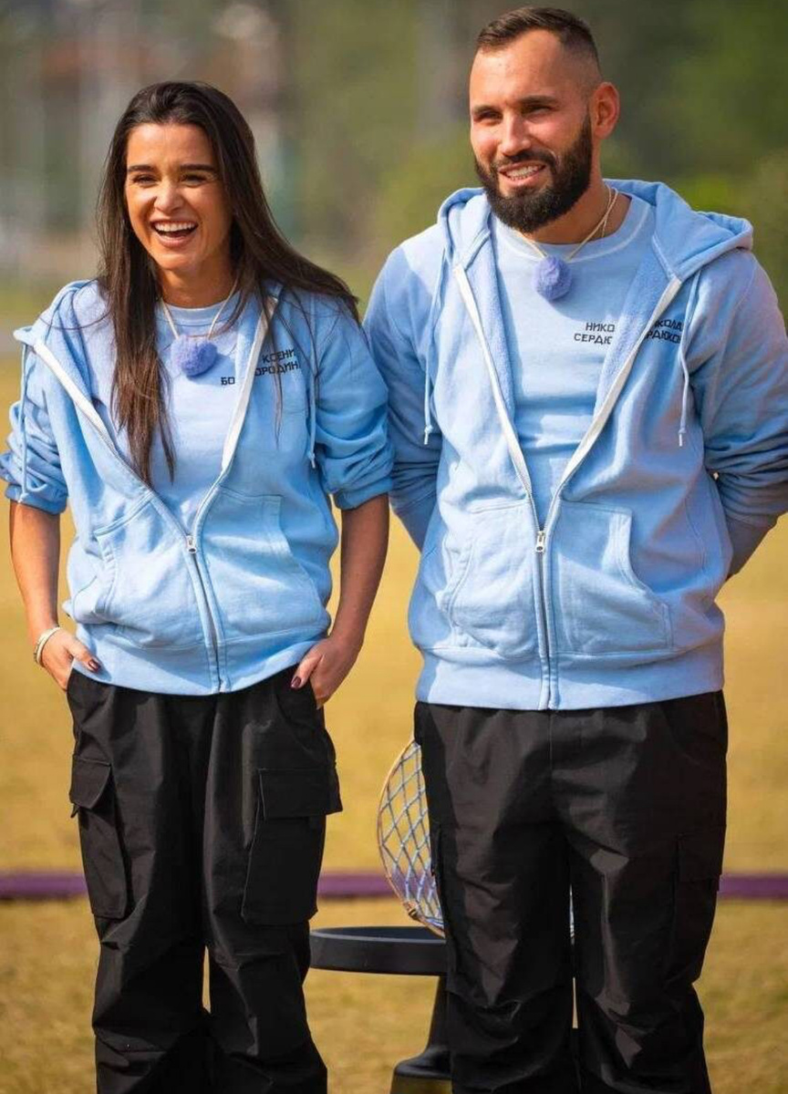 Ксения Бородина и Николай Сердюков на шоу «Сокровища Императора».