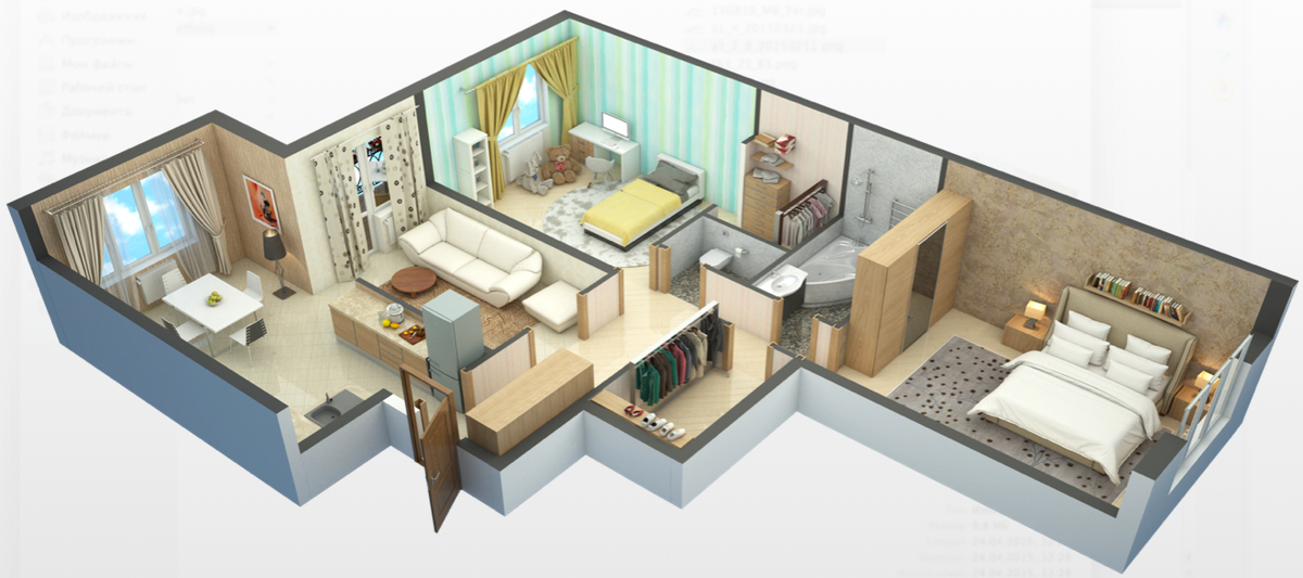 Выбирайте планировку правильно! Это важно, если бы будете жить в этой квартире долго.