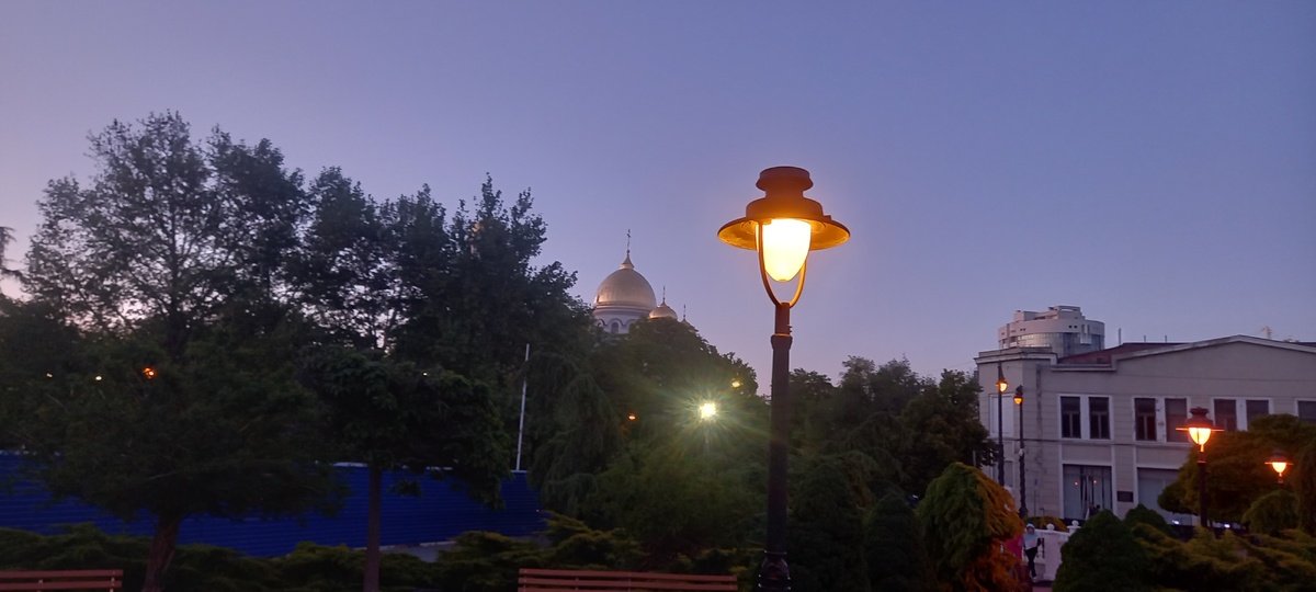 Симферополь вечером