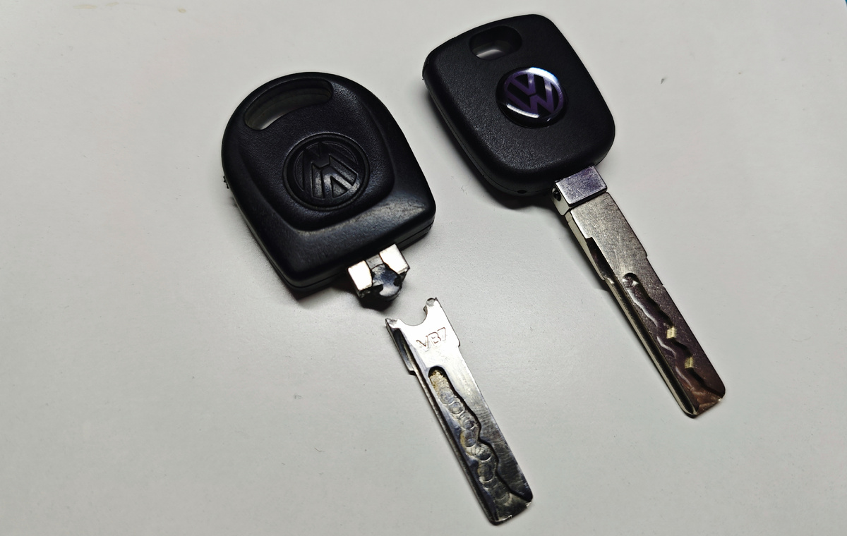 Одна из частых поломок автомобильных ключей Volkswagen
