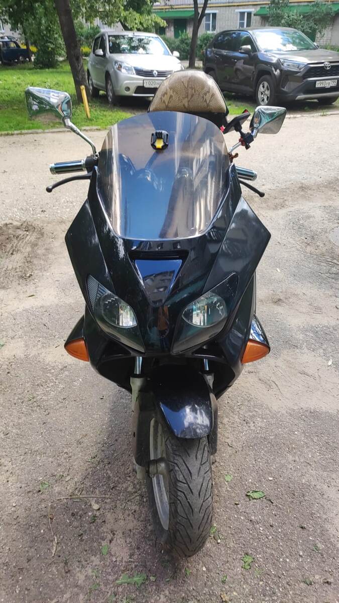 ВОт в таком выиде покупал Хонду, вид прикольный, спереди можно подумать что спортбайк :-))