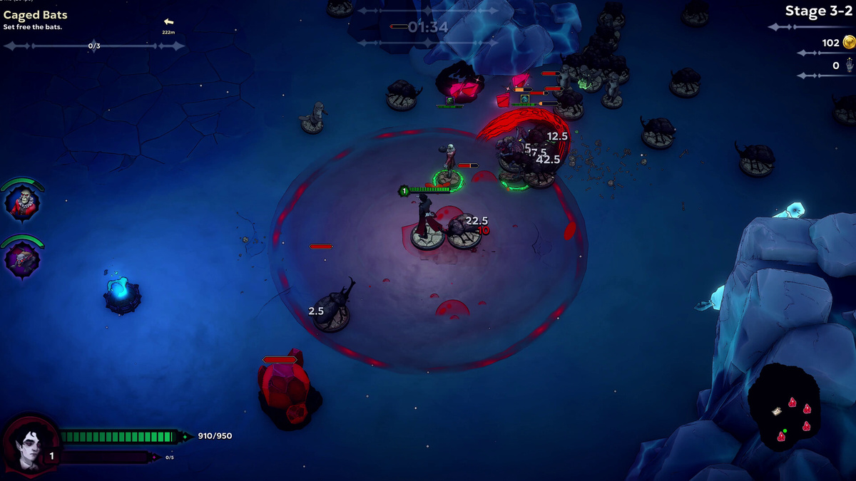 Битва с оборотнями в Night Swarm. Источник скриншота: Steam