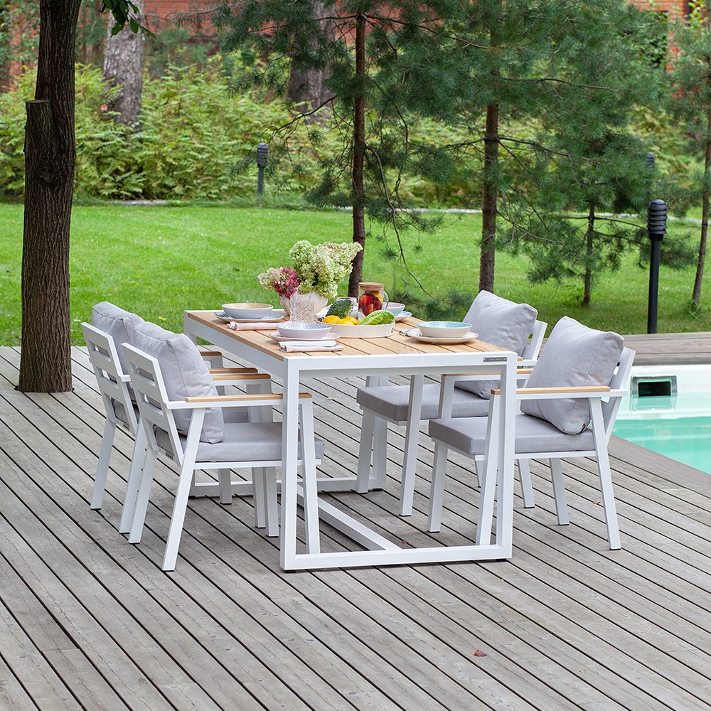 Обеденная группа SANTORINI: стол и 4 стула