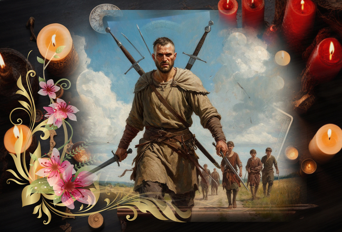 Пятерка Мечей - Таро для Стрельцов на июнь 2025