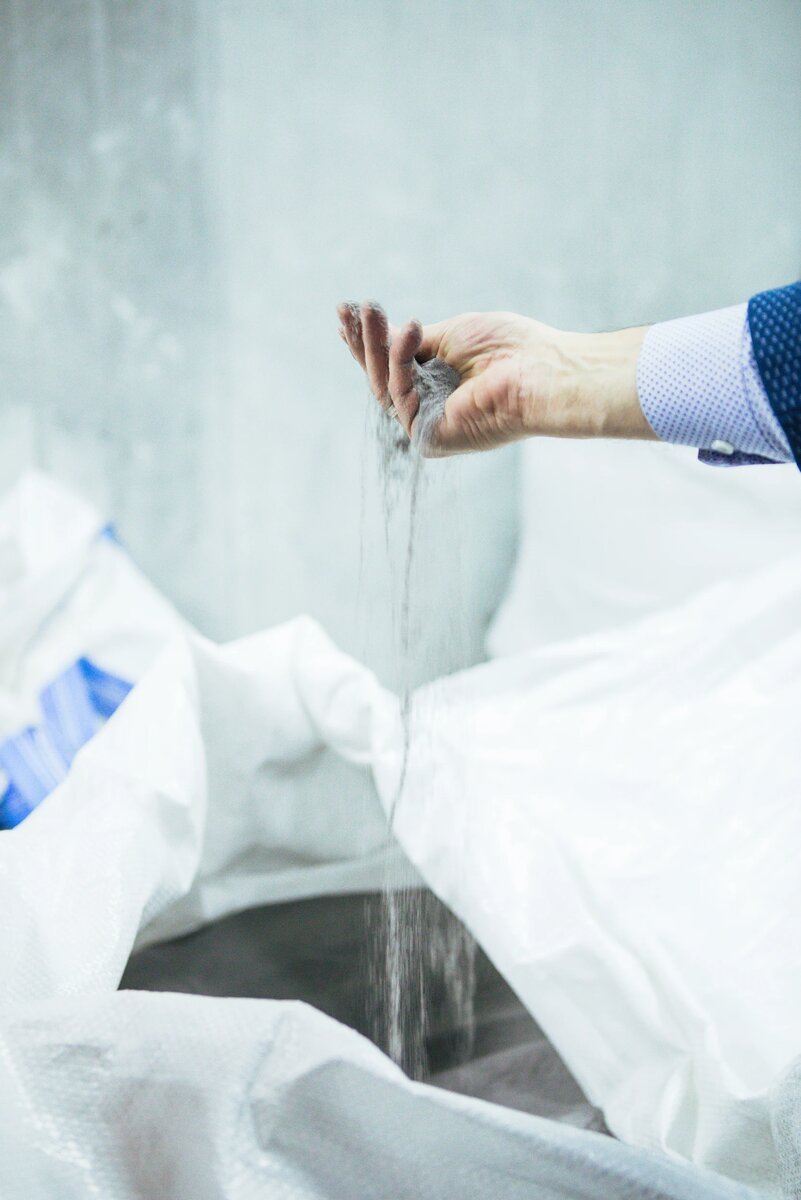 Фото с производства компании GRANULA