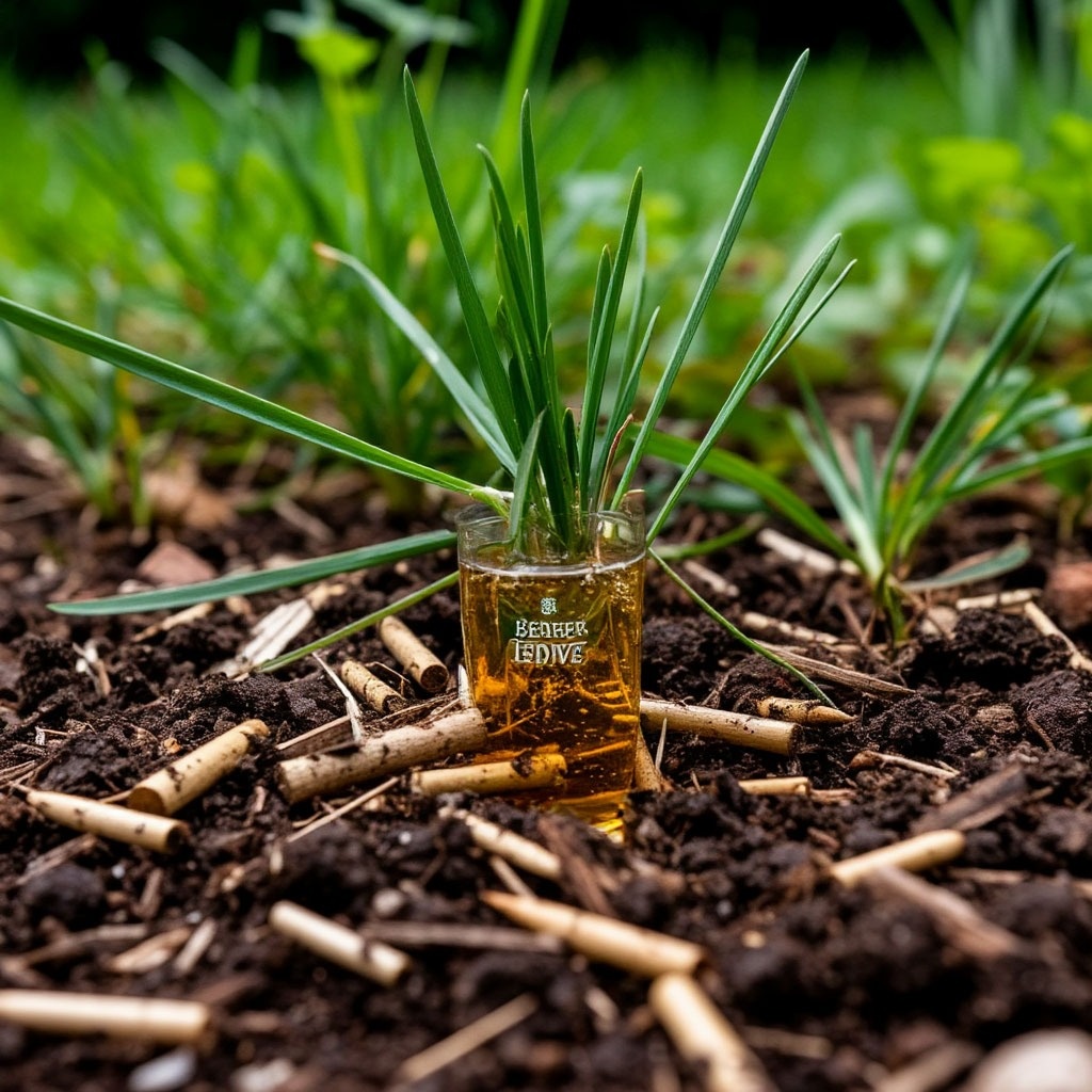Борьба с медведкой: пиво в ловушках и хвоя в лунках
